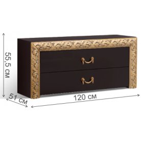 ТВ-тумба Тиффани Премиум ТФТ-3П