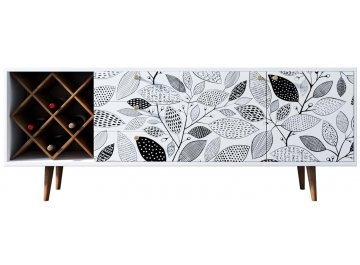 ТВ-тумба Воаб орех / принт 9