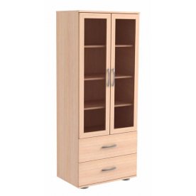 Шкаф малый со стеклом Сити 6.1