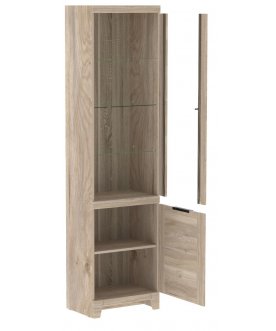 Книжный шкаф Юта дуб мария
