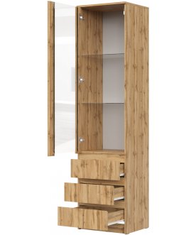 Книжный шкаф Рунтроп ШКВ-1 дуб вотан