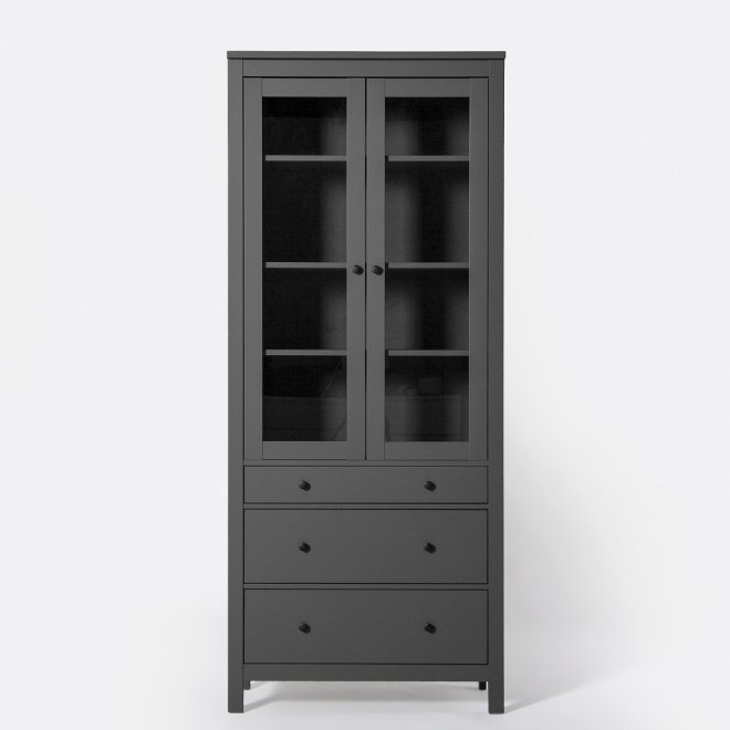 Витрина Сага 90 серый