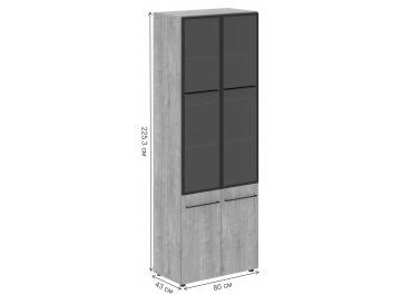 Витрина Skyland Loftis LHC 80.2