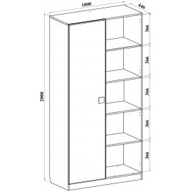 Витрина Анастасия АН-4К