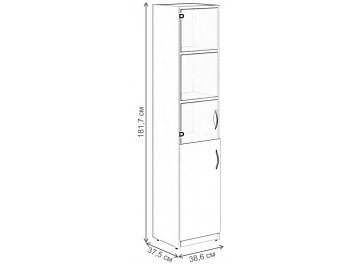 Витрина Simple SR-5U.2L