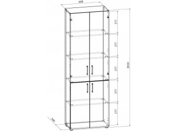 Витрина ОФ-303К
