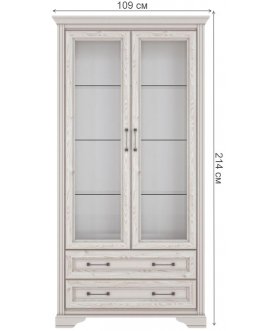 Витрина Stylius B169-REG2W2S