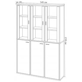 Витрина СУ(ш3в2)+3ФГ+3ФС БЕ