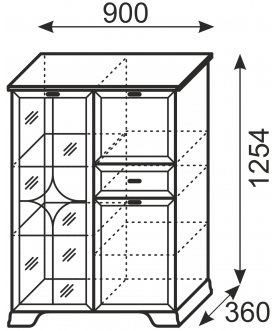 Витрина Венеция 15