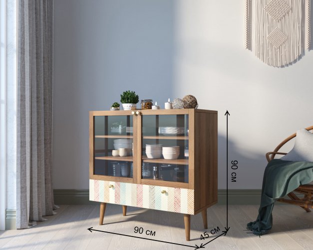 Витрина Воаб принт 45