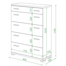 Комод Иланта-2