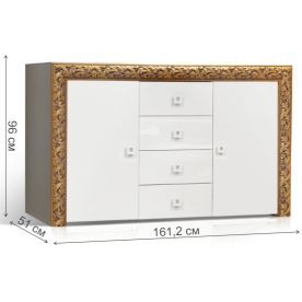 Комод Тиффани Премиум ТФКМ-3