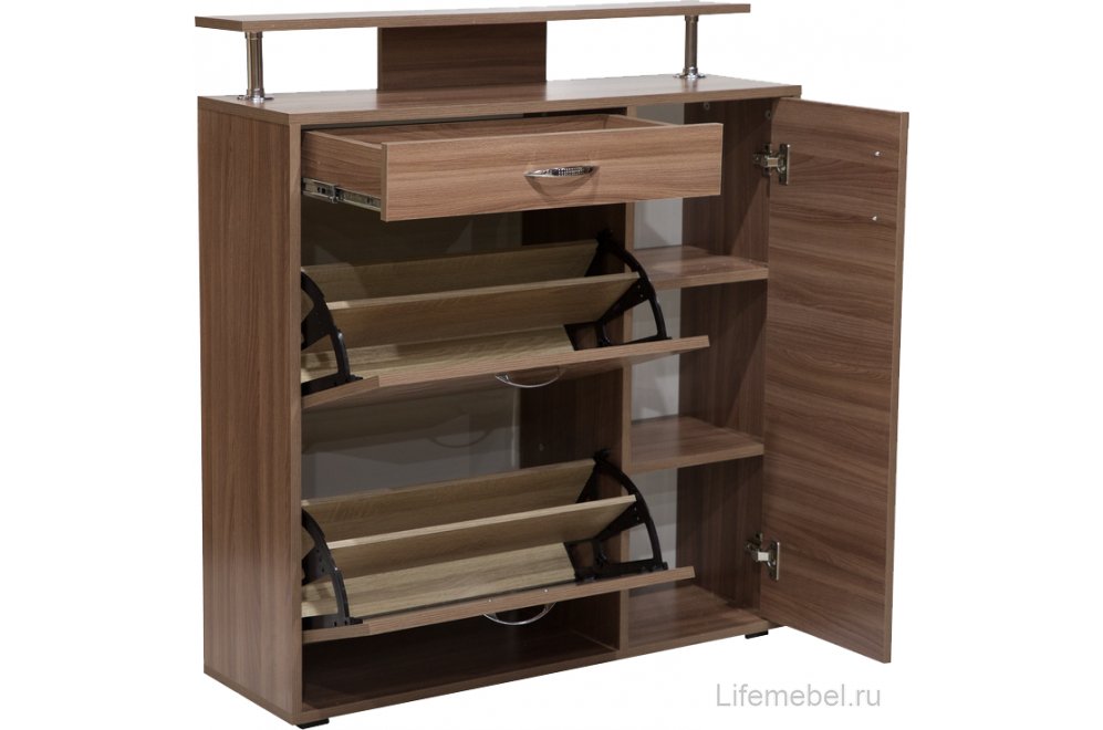 Обувница 38Г ясень шимо темный