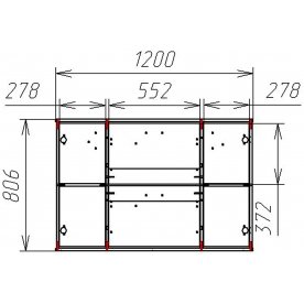 Обувница Мебелеф 14