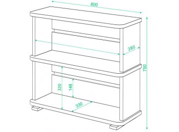 Стеллаж Эланта-25/2