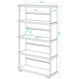 Стеллаж СБ-25/4
