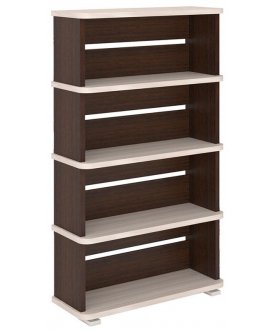 Стеллаж Эланта-25/2 карамель / венге