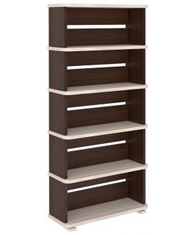 Стеллаж СБ-25/3 карамель / венге