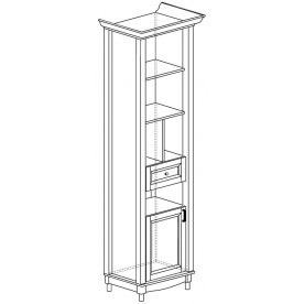 Стеллаж Прованс №403