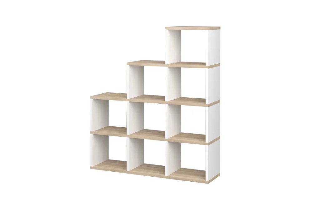 Стеллаж СЛД 4 лесенка белый / сонома