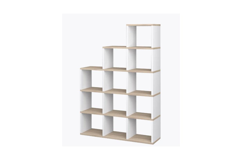 Стеллаж СЛД 5 лесенка белый / сонома