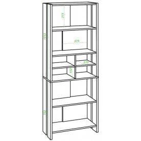 Стеллаж СТЛ-ОВХ