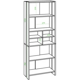 Стеллаж СТЛ-ОВХ