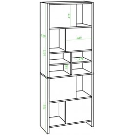 Стеллаж СТЛ-ЗВХ