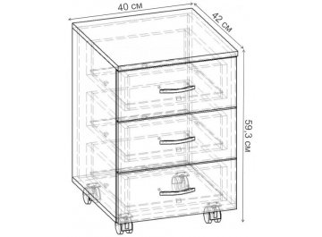 Тумба Тумба 400 Т.020.400-01