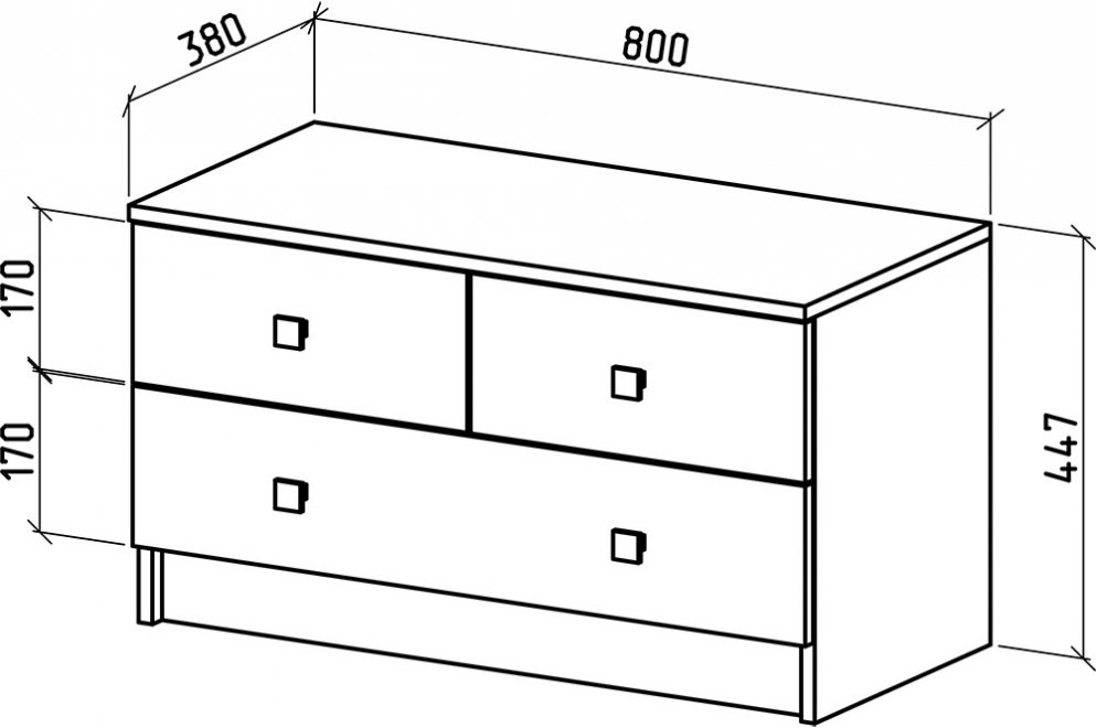Тумба Бостон-3 дуб золотистый