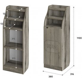 Тумба ДримСтар ДС-63