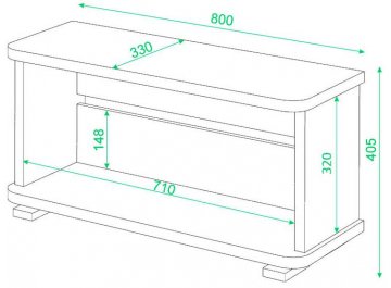 Тумба СБ-25/1