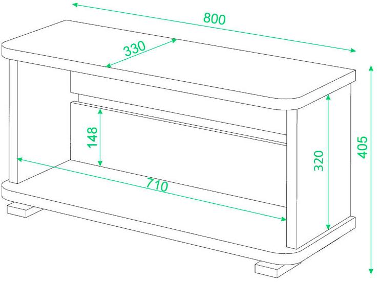 Тумба СБ-25/1 ВК венге / карамель