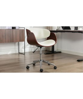 Офисное кресло Unity Zenith белый;коричневый