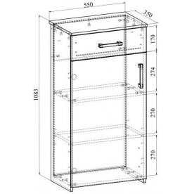 Тумба Агата АТ-2
