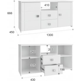 Тумба Изабель ИЗ-53К