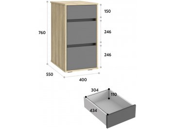 Тумба Оскар ОС-10