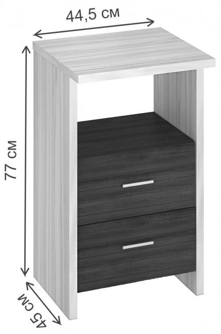 Тумба ТЯЛ ШК шамони-ч / карамель