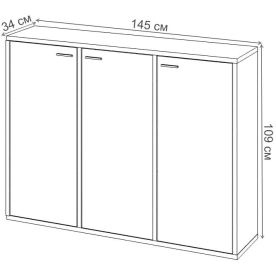 Тумба СУ ш3в1+3ФГ ШК