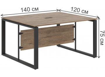 Стол для переговоров SkyLand ENIO ECT 1412 1400х1200х750