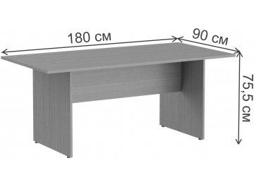Стол для переговоров SkyLand IMAGO ПРГ-2 1800х900х755 с кромкой