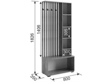 Готовая прихожая Бери К4