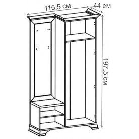 Готовая прихожая Kentaki S320