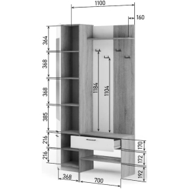 Готовая прихожая Торонто 4