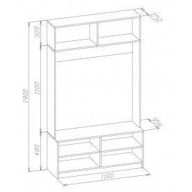 Готовая прихожая ВШ-9