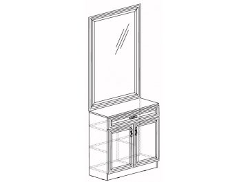 Готовая прихожая Лира №59