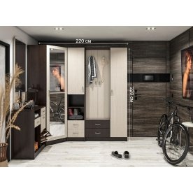 Модульная прихожая Вега комплектация 3