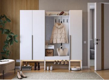 Модульная прихожая Баско К11 комплектация 11