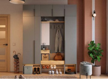 Модульная прихожая Баско К9 комплектация 9