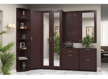 Модульная прихожая Монблан комплектация 2